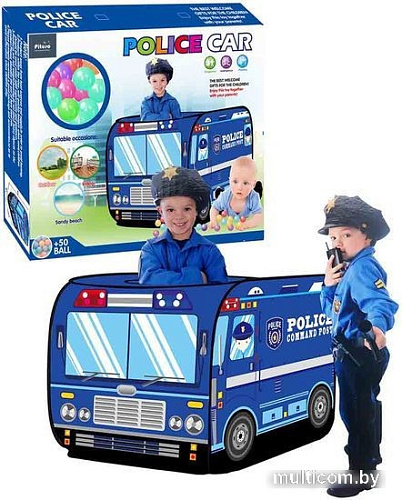 Игровая палатка Pituso Полицейский фургон J1096 (50 шаров)