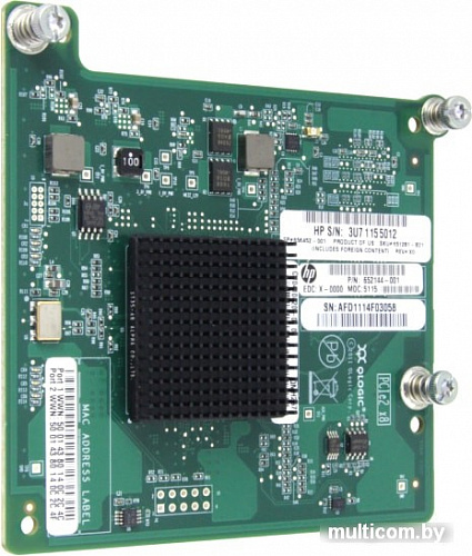 Сетевой адаптер HP QMH2572 8Gb Fibre Channel Host Bus Adapter 651281-B21