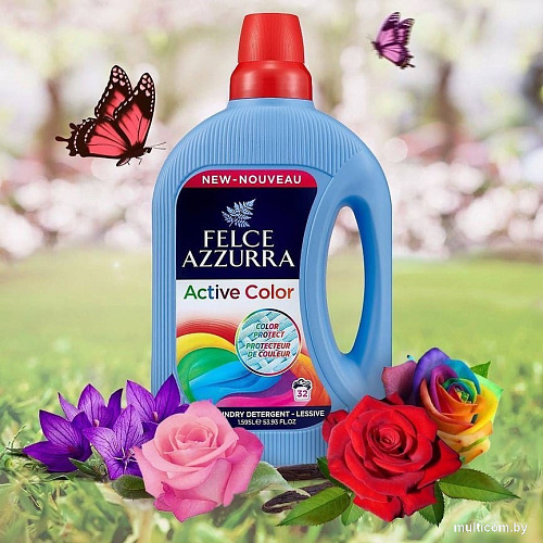 Гель для стирки Felce Azzurra Active Color (1.595 л)