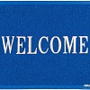 Придверный коврик SunStep Spongy Welkome 50х80 синий 38-446 (синий)