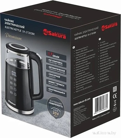 Электрический чайник Sakura SA-2738DBK
