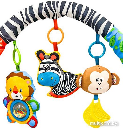 Погремушка Sharktoys Зебра 35200002