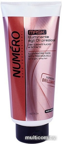 Brelil Professional Маска для бриллиантового блеска Numero illuminating 300 мл