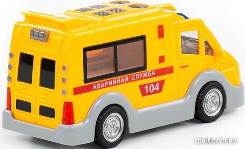 Игрушечный транспорт Полесье Аварийная служба 79695