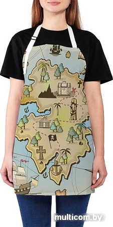 Фартук JoyArty Пиратские сокровища ap_18566