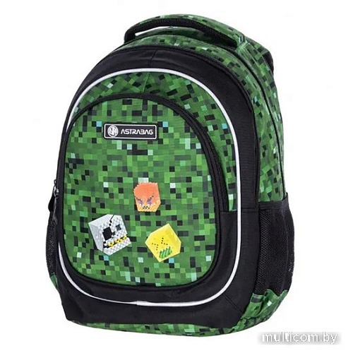 Школьный рюкзак Astra Pixel one 502022099 (зеленый)