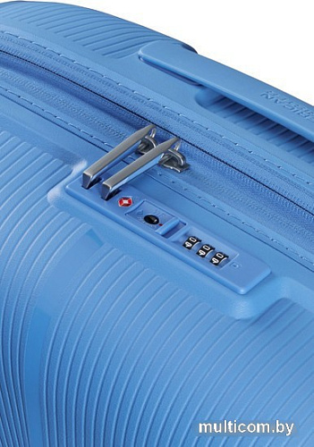 Чемодан-спиннер American Tourister Starvibe Tranquil blue 55 см