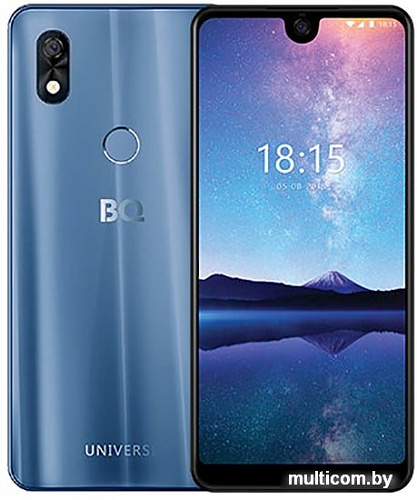 Смартфон BQ-Mobile BQ-6015L Universe (серо-голубой)