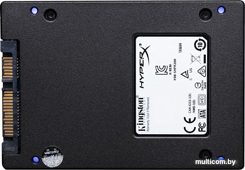SSD HyperX Fury RGB 240GB SHFR200B/240G (комплект для установки)