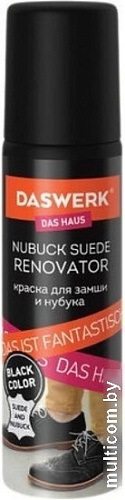 Краска Daswerk Для замши и нубука 607624 (75 мл, черный)
