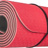 Набор для йоги Sundays Fitness Гантель IR92005 2x1кг + Коврик IR97503 (красный, красный/черный)