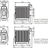Печь-камин Термофор Огонь-батарея 9