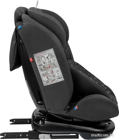 Детское автокресло Indigo Advanced Isofix (темно-серый)