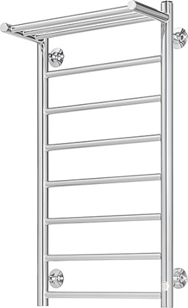 Полотенцесушитель Олимп Лесенка прямая 40x80 (с полкой)