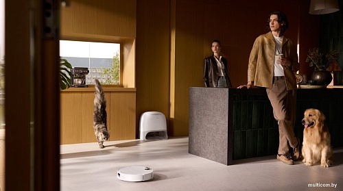 Робот-пылесос Roborock Qrevo CurvC RRE0VIC QRCC02-02 (с русской озвучкой, белый)