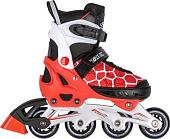 Роликовые коньки Tech Team T-Rex (р-р 29-32, красный)