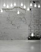 Фотообои Citydecor Лампочки 3D с защитным покрытием 200x254