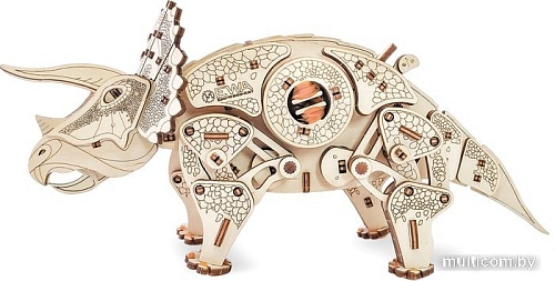 3Д-пазл Eco-Wood-Art Трицератопс