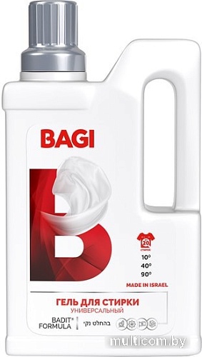 Гель для стирки Bagi Универсальный концентрированный 950 мл