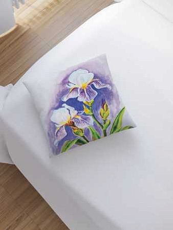 Чехол на подушку JoyArty Зеленеющий цветок sl_14541