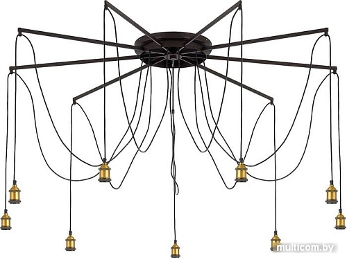Люстра Citilux Эдисон CL451291 (венге/бронза)