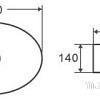Умывальник D&amp;K Matrix DT1390316 (белый)