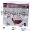 Набор бокалов для вина Bohemia Crystal Viola 40729/Q9044/350