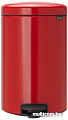 Brabantia Pedal Bin NewIcon 20 л (пламенный красный)
