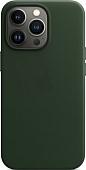Чехол для телефона Apple MagSafe Leather Case для iPhone 13 Pro (зеленая секвойя)