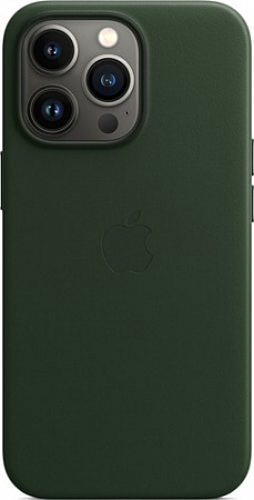 Чехол для телефона Apple MagSafe Leather Case для iPhone 13 Pro (зеленая секвойя)