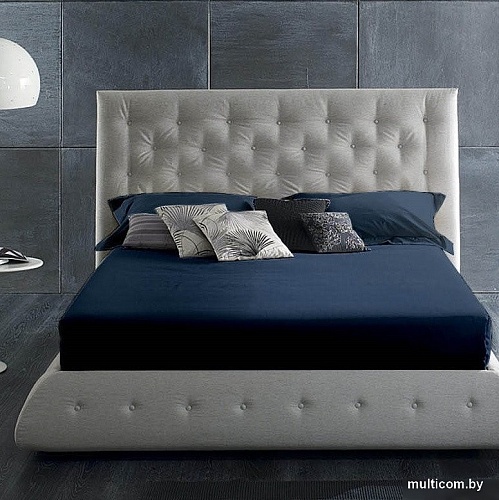 Постельное белье Primavelle 90х200 сатин Luxe на резинке 114311429-crL15 (темно-синий)