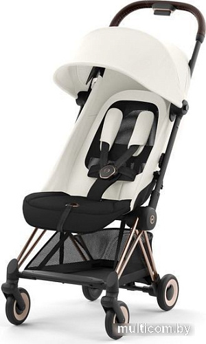 Коляска прогулочная «книга» Cybex Coya (off white/rosegold frame)