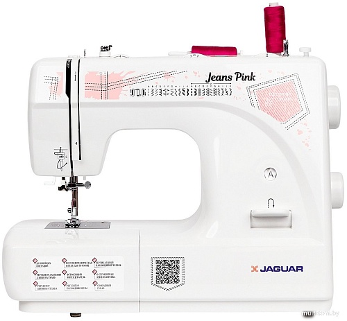 Электромеханическая швейная машина Jaguar Jeans Pink