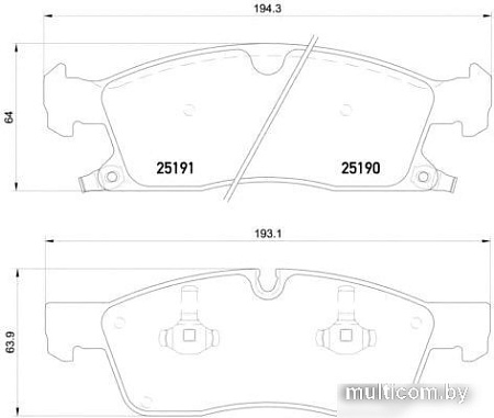 Brembo P37017
