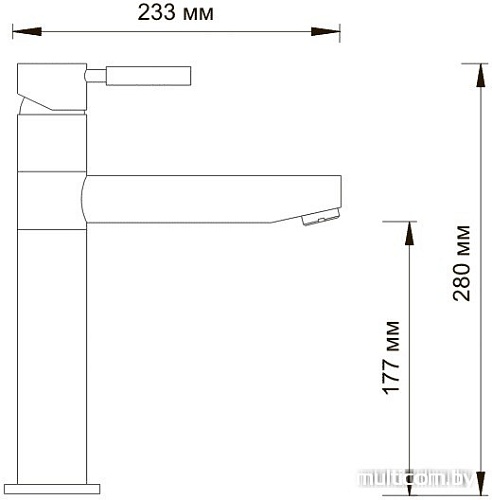 Смеситель Wasserkraft Main 4107
