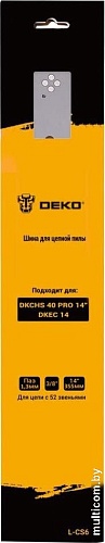 Шина для пилы Deko L-CS6 084-2036