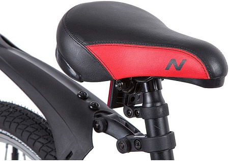 Детский велосипед Novatrack Prime 20 (черный/красный, 2019)