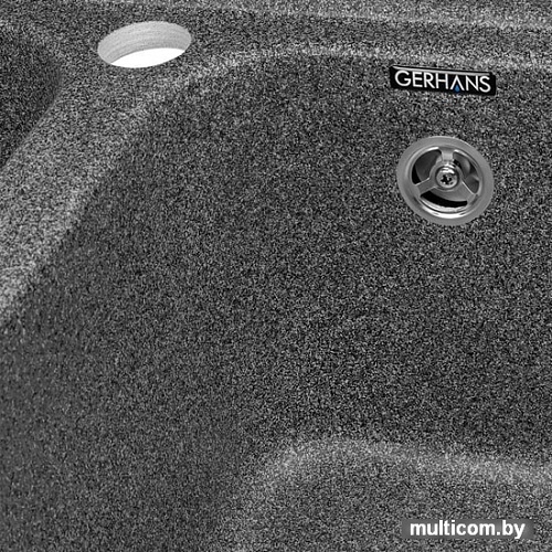 Кухонная мойка Gerhans C02 (графит)