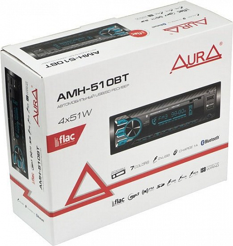 USB-магнитола Aura AMH-510BT