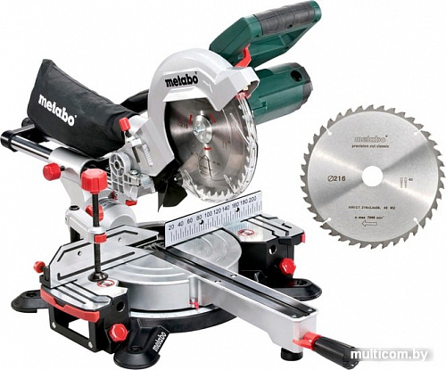 Торцовочная пила Metabo KGS 216 M Set