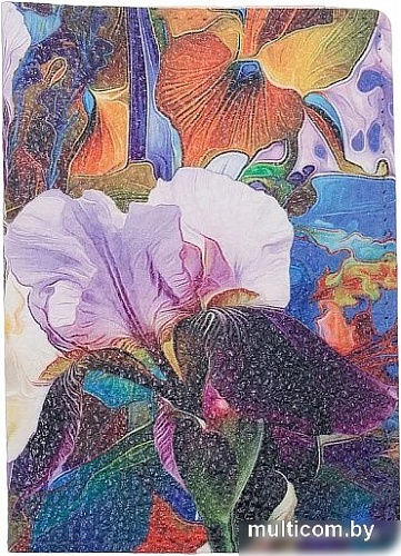 Обложка для паспорта Poshete Ирисы 681-OP2299001-CLR