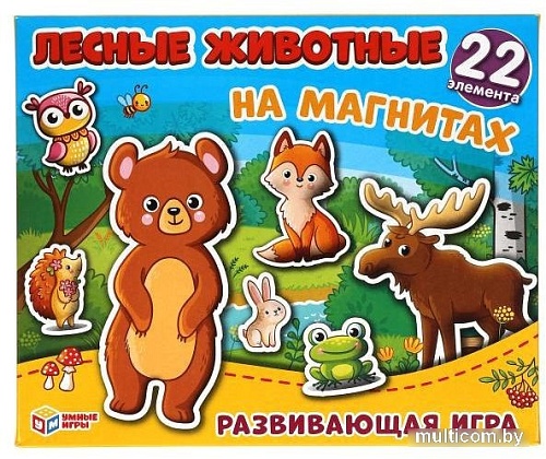 Развивающая игра Умные игры Лесные животные 4680107953964