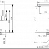 Смеситель Bravat Arc F16061K-A2-ENG (черный)