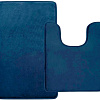 Набор ковриков Home One U-shape 397831 51х81/51х61 (темно-синий)