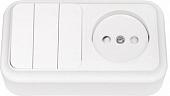 Розетка Bylectrica Пралеска 3В-РЦ-575 (белый)