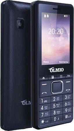 Кнопочный телефон Olmio A25 (синий)