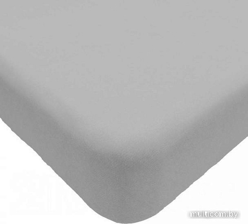 Постельное белье Luxsonia Трикотаж 60x120 Мр0010-10 (светло-серый)