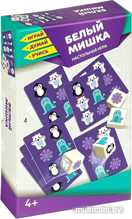 Настольная игра Bondibon Белый мишка ВВ4253