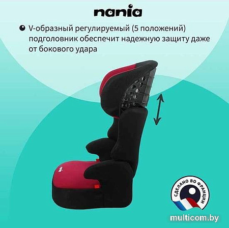 Детское автокресло Nania Befix Access (черный/красный)