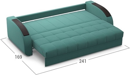 Диван Moon Trade Рио 109 002707 (пенополиуретан, зеленый)